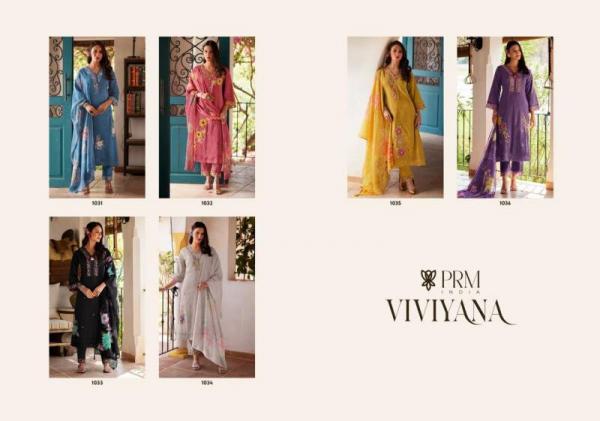 Prm Viviyana Cotton Embroidered Fancy Salwar Kameez Collection