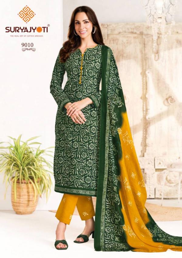 Suryajyoti Pehnava Vol 9 Ready Made Cambric Cotton Collection
