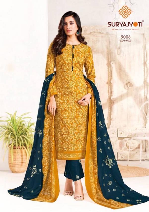 Suryajyoti Pehnava Vol 9 Ready Made Cambric Cotton Collection