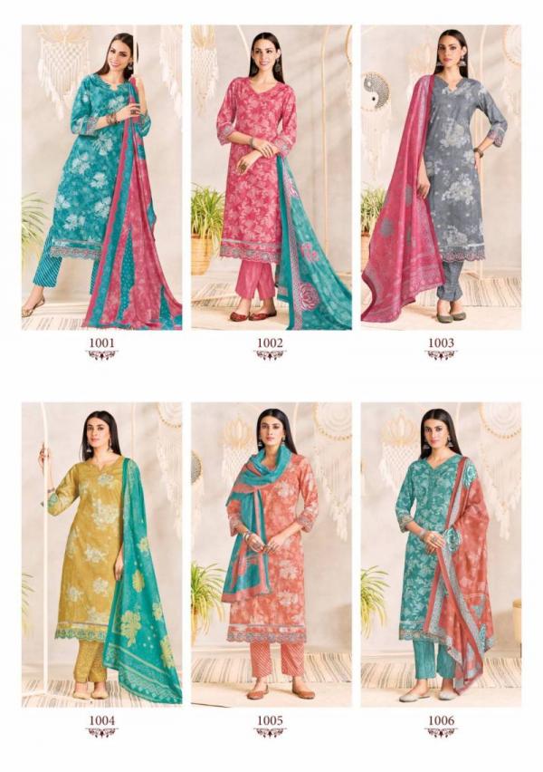 Suryajyoti Blossom Vol 1 Ready Made Cotton Foil Printed Collection