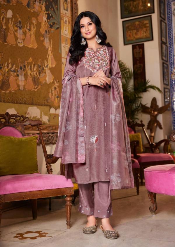 Af Golden Meadows Vol 4 Muslin Kurti Bottom With Dupatta Collection