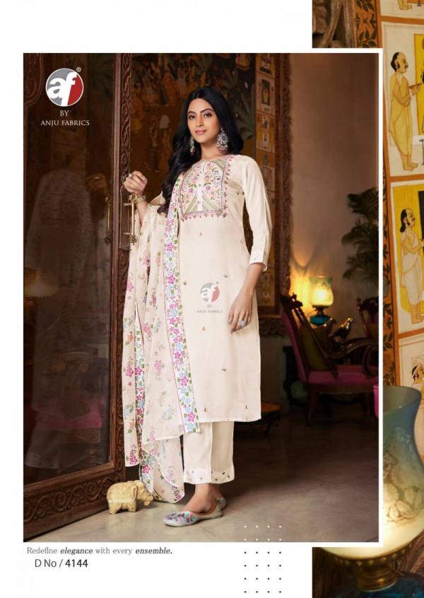 Af Golden Meadows Vol 4 Muslin Kurti Bottom With Dupatta Collection