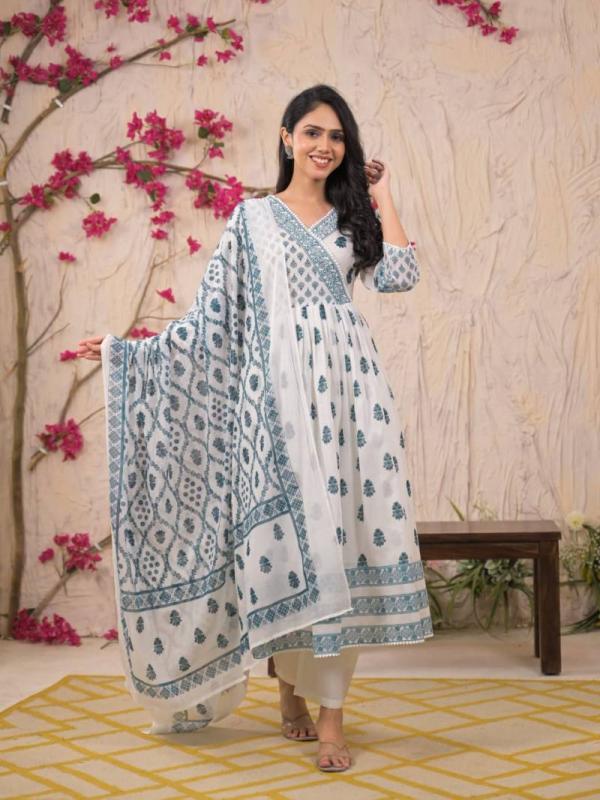 Tanyaa P 346 Mul Cotton Printed Fancy Readymade Suit