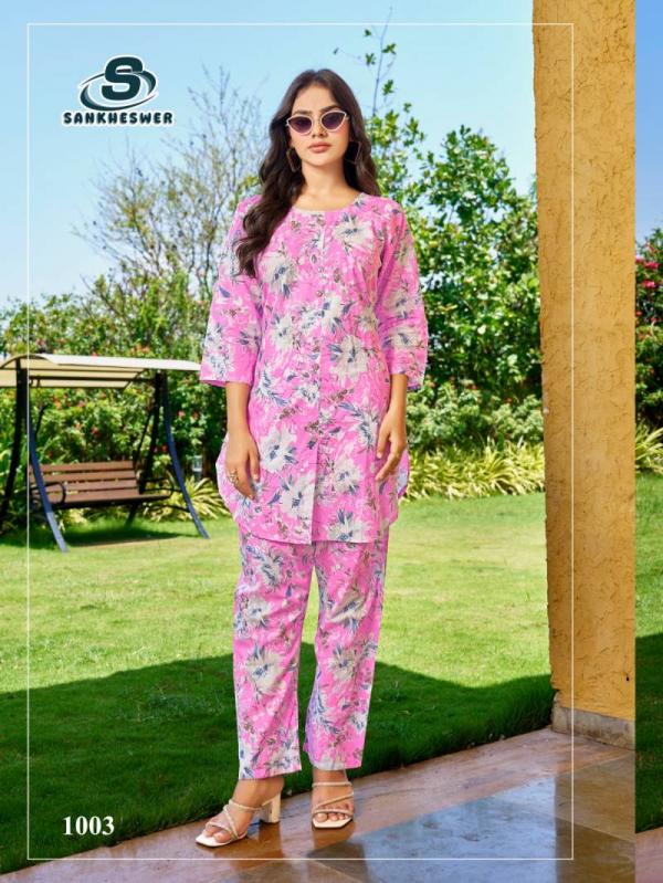 Sankheswer Cottan Beats Vol 2 Cotton Printed Co Ord Set