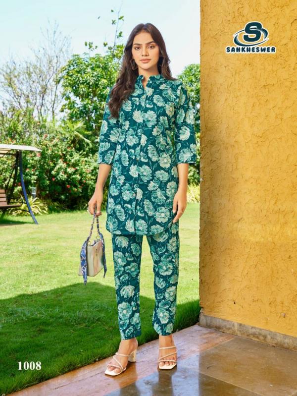 Sankheswer Cottan Beats Vol 2 Cotton Printed Co Ord Set
