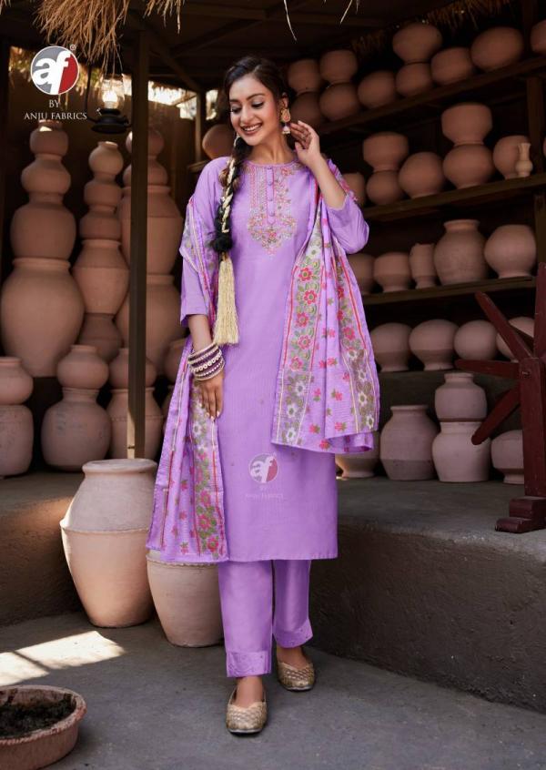 Af Once More Vol 5 Designer Kurti Bottom With Dupatta Collection