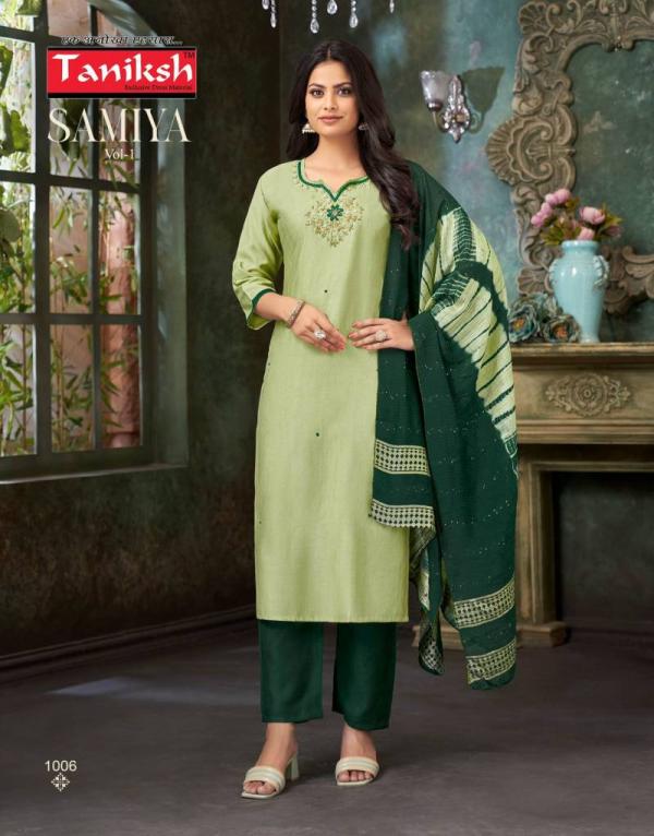 Taniksh Samiya Vol 1 Vatican Kurti Bottom With Dupatta Collection