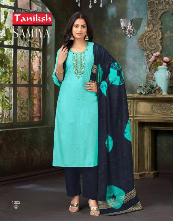 Taniksh Samiya Vol 1 Vatican Kurti Bottom With Dupatta Collection