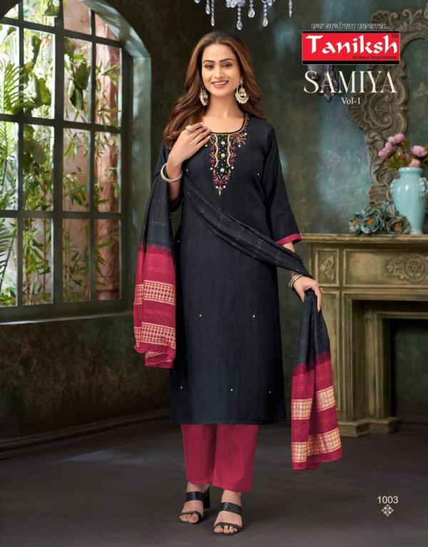Taniksh Samiya Vol 1 Vatican Kurti Bottom With Dupatta Collection