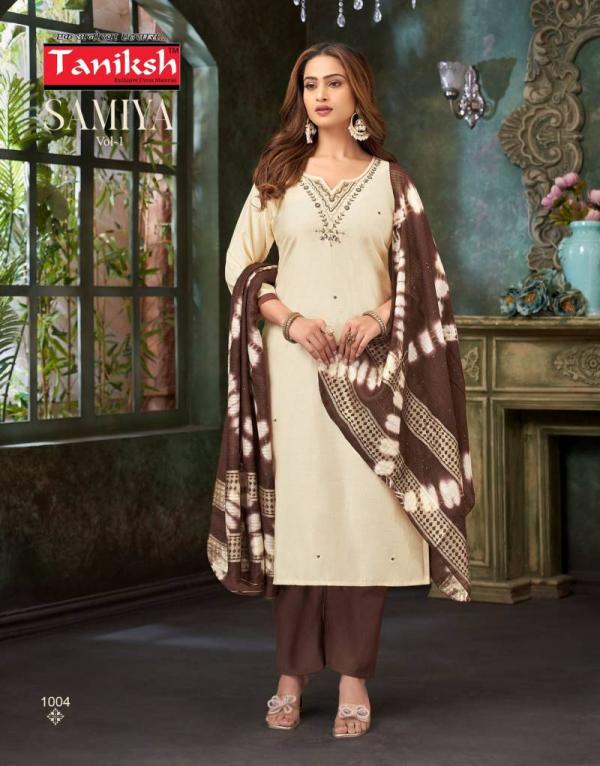 Taniksh Samiya Vol 1 Vatican Kurti Bottom With Dupatta Collection