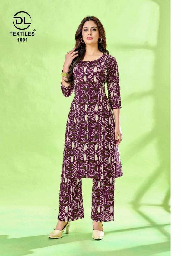 Dl A Line Vol 1 Casual Wear Cotton Printed Co Ord Sets Collection