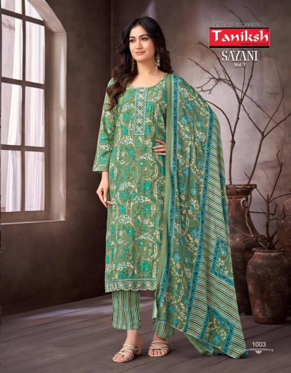 Taniksh Sayani Vol 1 Capsule Kurti Bottom With Dupatta Collection