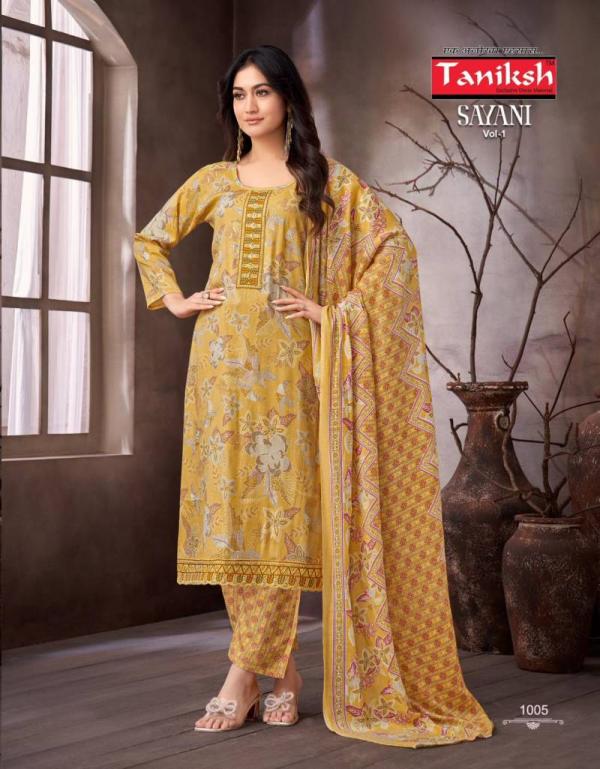Taniksh Sayani Vol 1 Capsule Kurti Bottom With Dupatta Collection