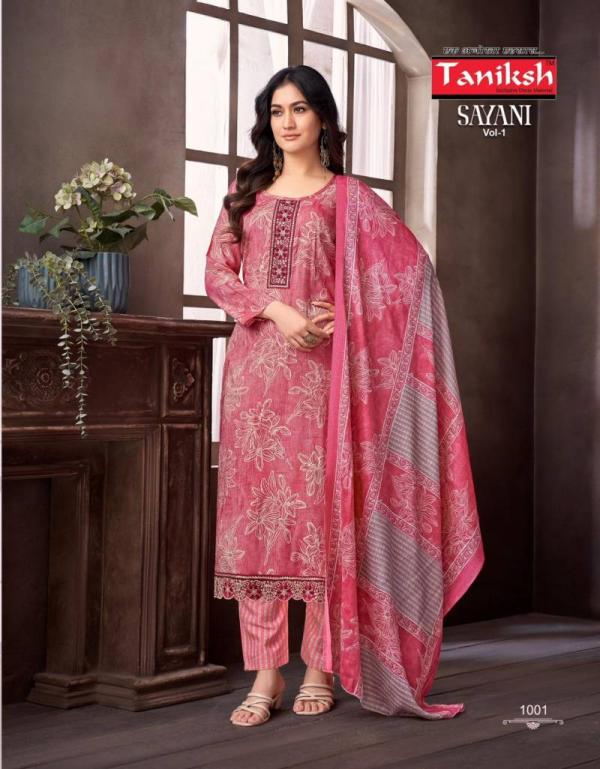 Taniksh Sayani Vol 1 Capsule Kurti Bottom With Dupatta Collection