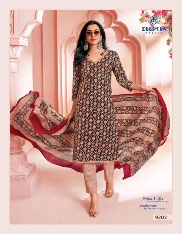 Deeptex Miss India Vol 92 Cotton Printed Dress Material