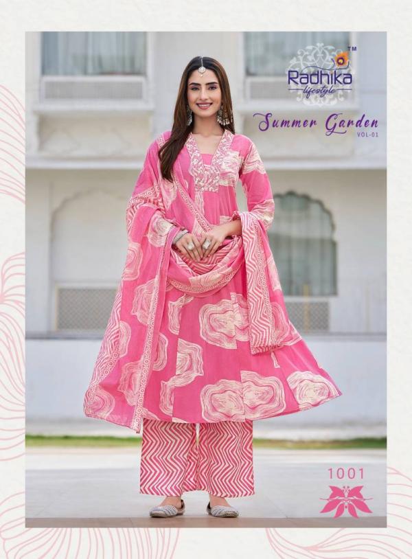 Radhika Summer Garden Vol 1 Cotton Fancy Readymade Collection