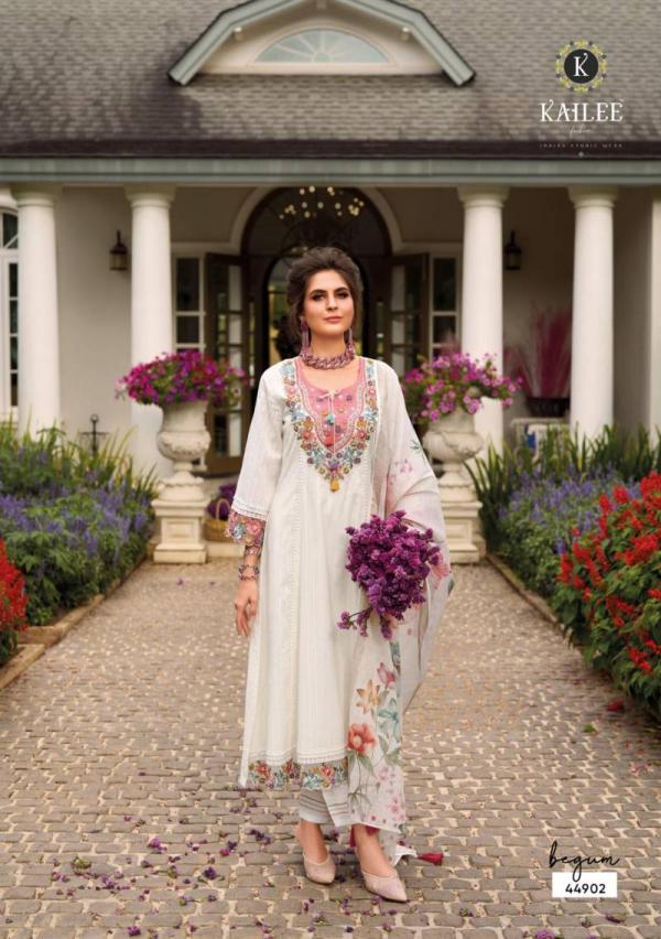 Kailee Begum Vol 7 Cotton Top Bottom With Dupatta Collection
