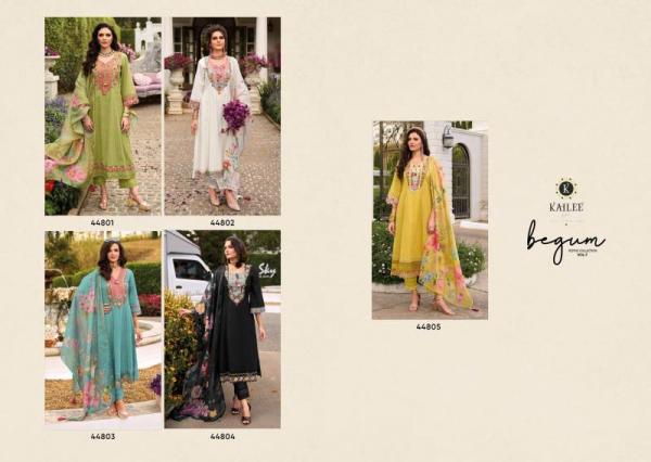 Kailee Begum Vol 7 Cotton Top Bottom With Dupatta Collection