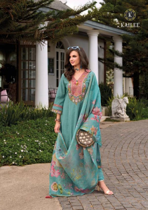Kailee Begum Vol 7 Cotton Top Bottom With Dupatta Collection