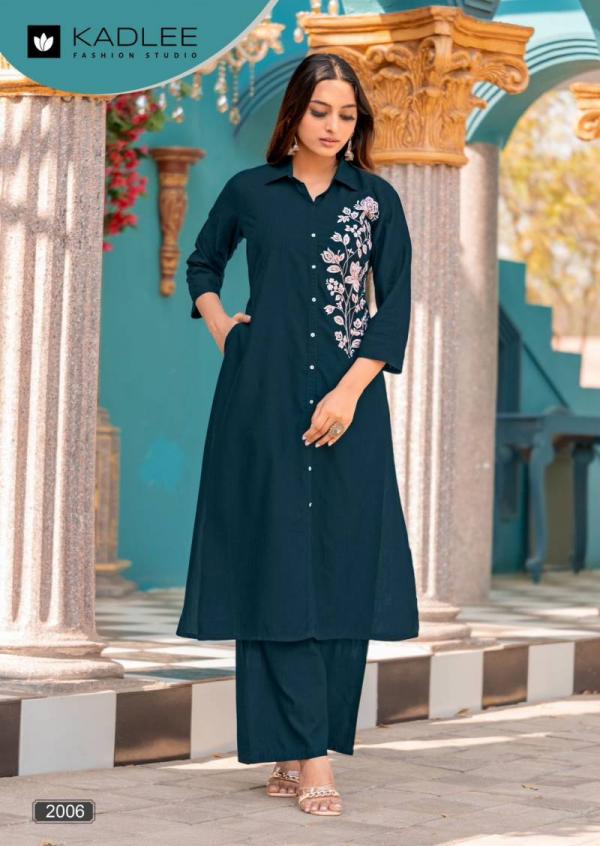 Kadlee Pehchan Rayon Fancy Co Ord Set Collection