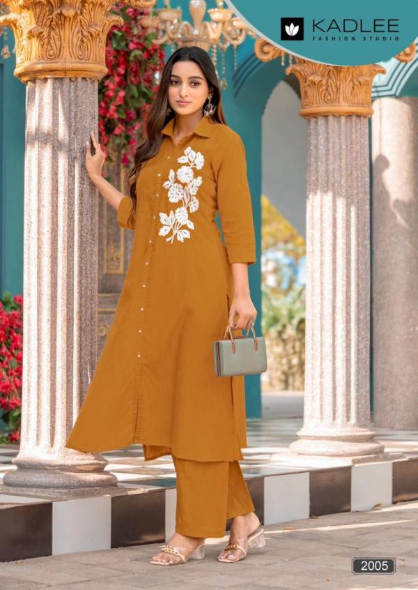 Kadlee Pehchan Rayon Fancy Co Ord Set Collection