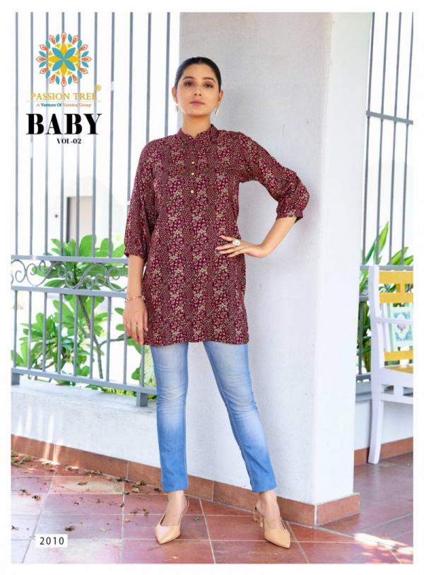 Baby Vol 2 By Passion Tree Rayon Short Tops Collection