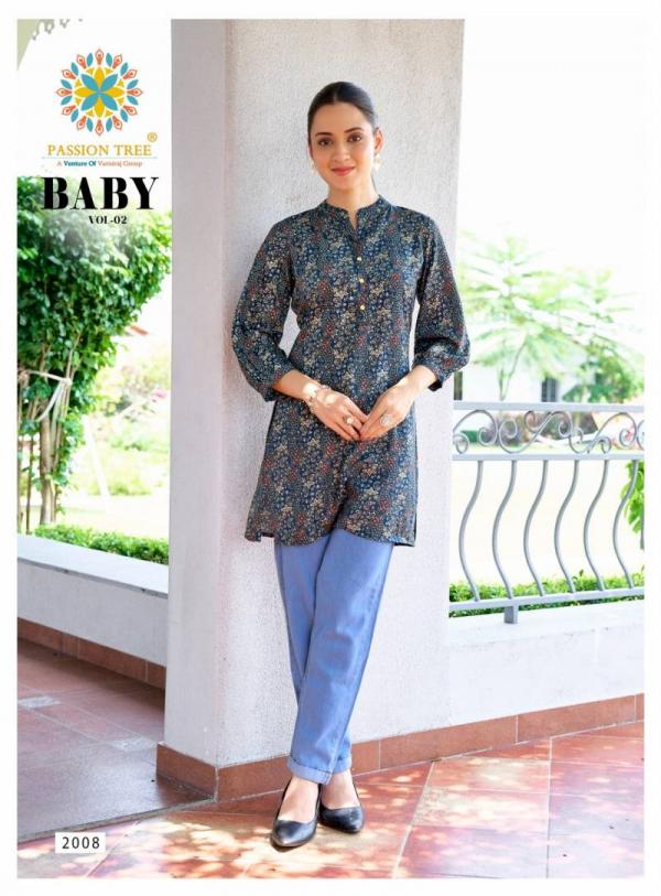 Baby Vol 2 By Passion Tree Rayon Short Tops Collection