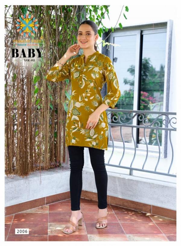 Baby Vol 2 By Passion Tree Rayon Short Tops Collection