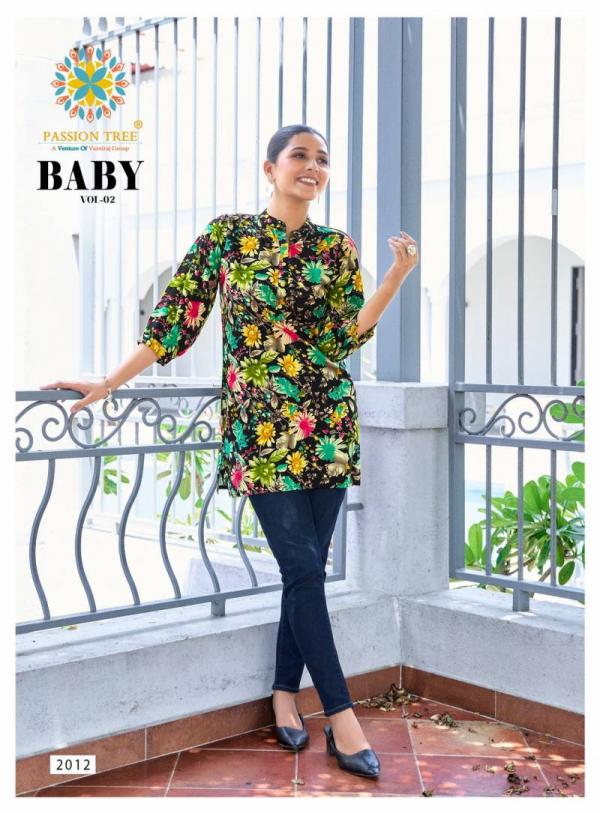 Baby Vol 2 By Passion Tree Rayon Short Tops Collection