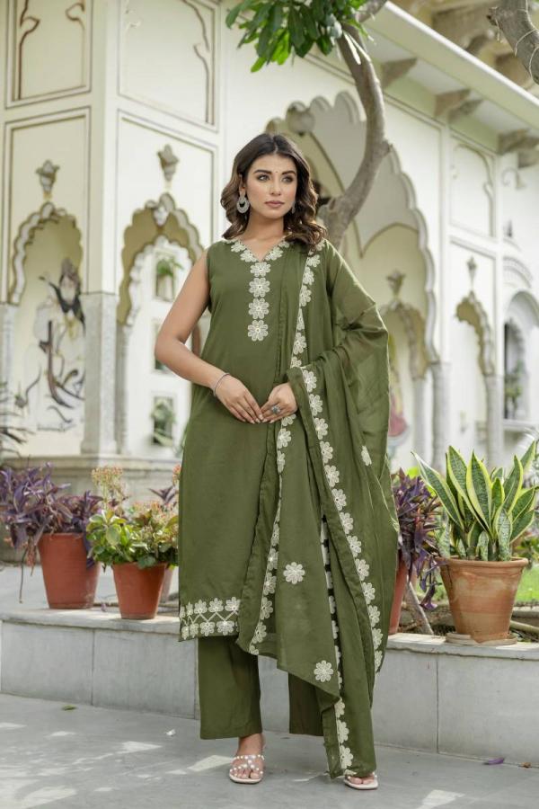 Tanyaa P 403 Cotton Kurti Bottom With Dupatta