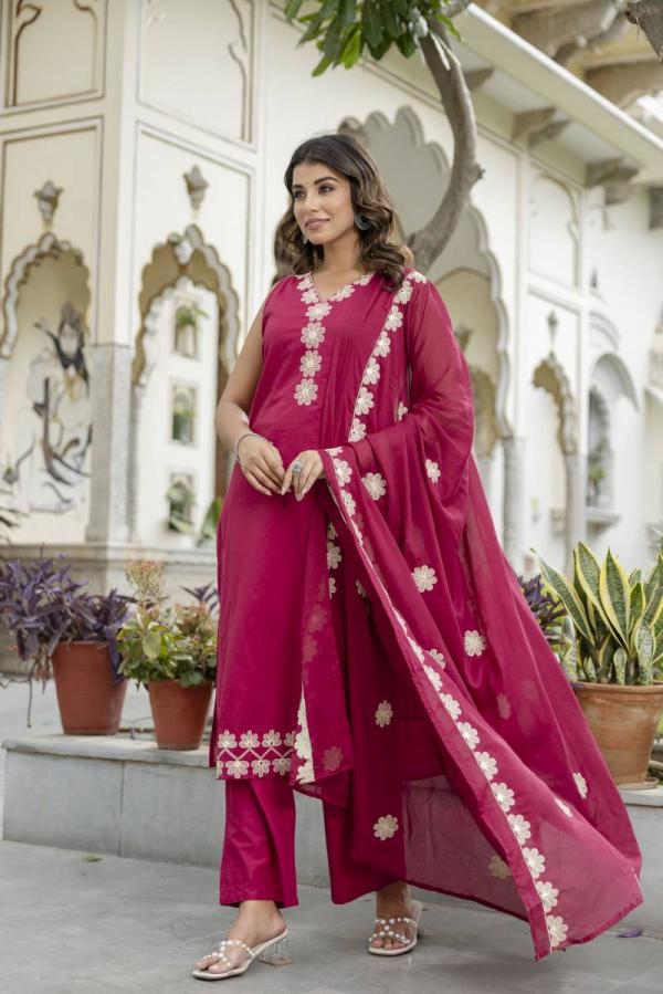 Tanyaa P 405 Cotton Work Fancy Readymade Suit