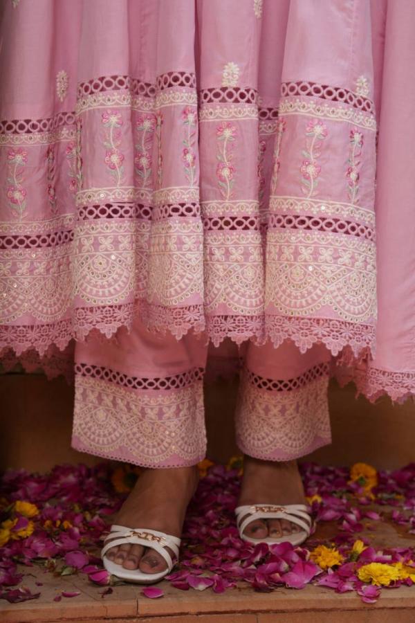 Tanyaa P 408 Designer Mul Chanderi Cotton Readymade Suit