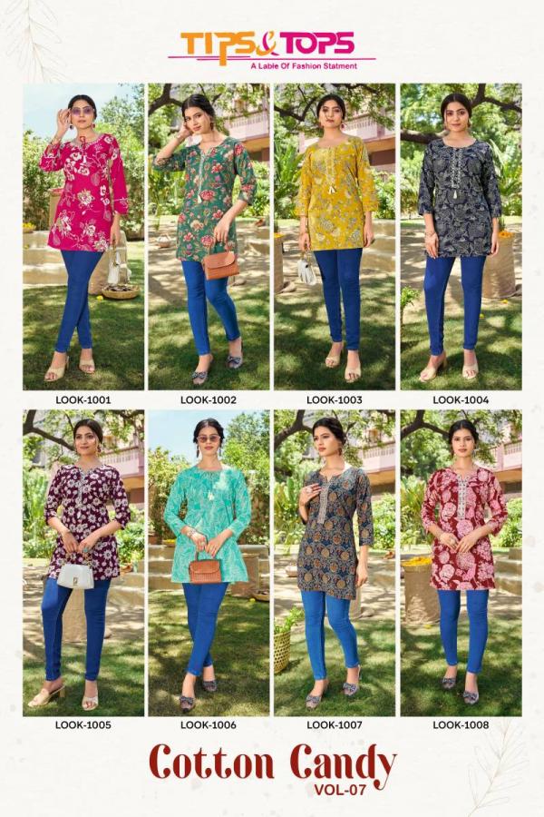 Tips And Tops Cotton Candy Vol 7 Short Tops Collection
