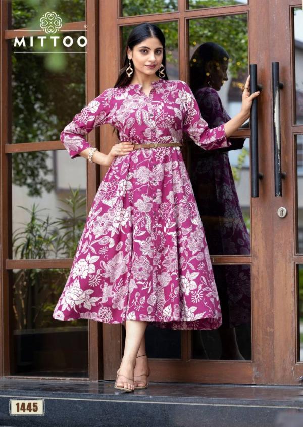 Mittoo Belt Vol 21 Rayon Printed Fancy Kurti Collection
