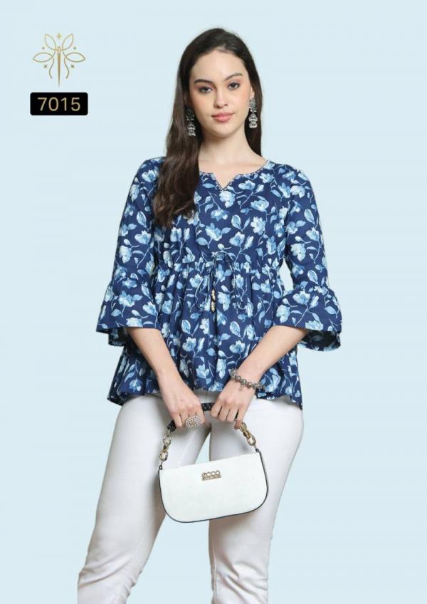 Trendy Aaradhya Vol 24 Cotton Western Tops Collection
