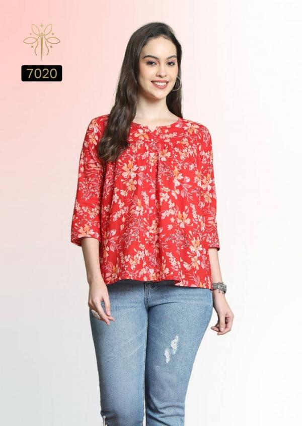 Trendy Aaradhya Vol 24 Cotton Western Tops Collection