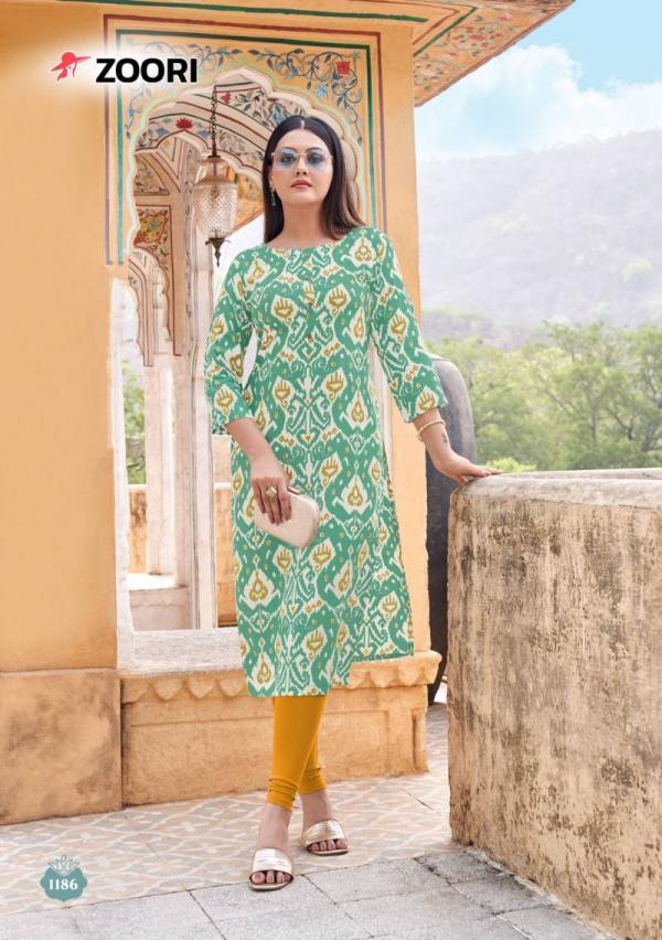 Zoori Akshara Vol 31 Rayon Printed Kurti Collection
