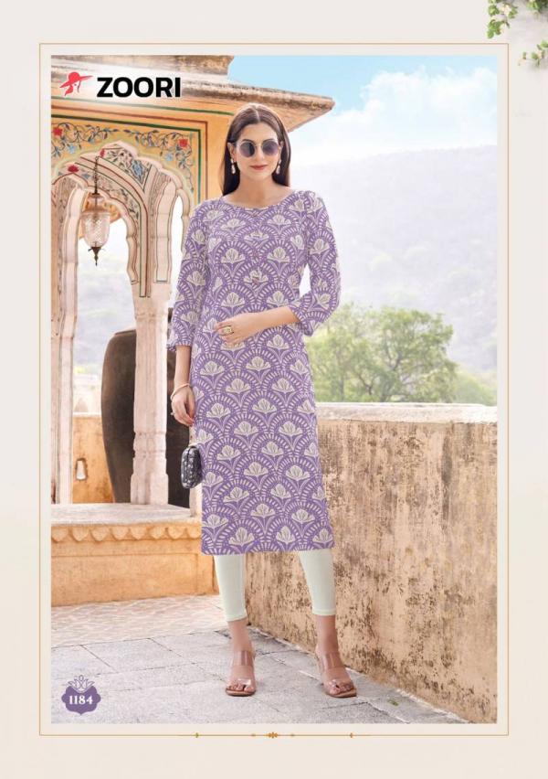 Zoori Akshara Vol 31 Rayon Printed Kurti Collection