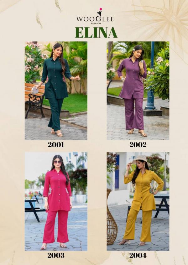 Wooglee Elina Cotton Slub Stylist Co Ord Set