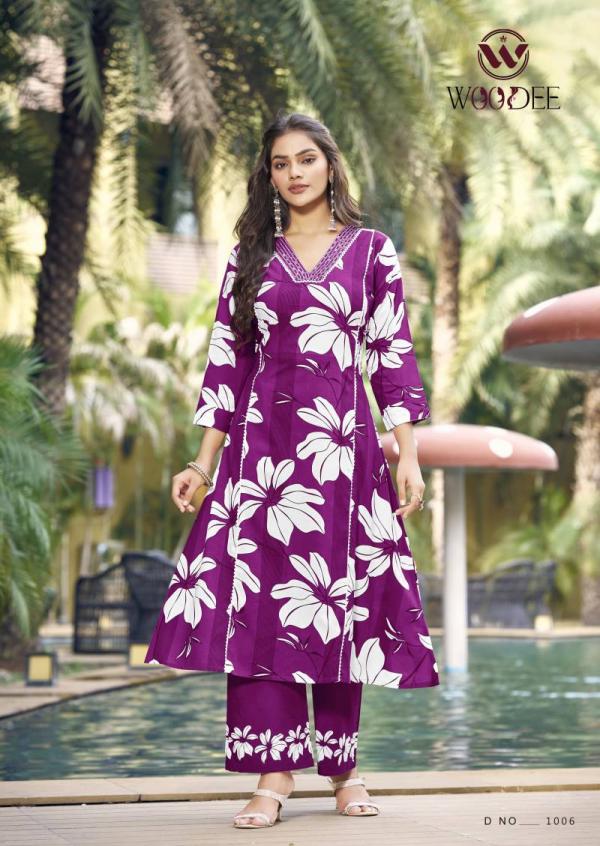 Woodee Payal Rayon Printed Co Ord Set Collection