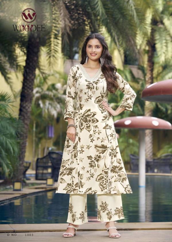 Woodee Payal Rayon Printed Co Ord Set Collection
