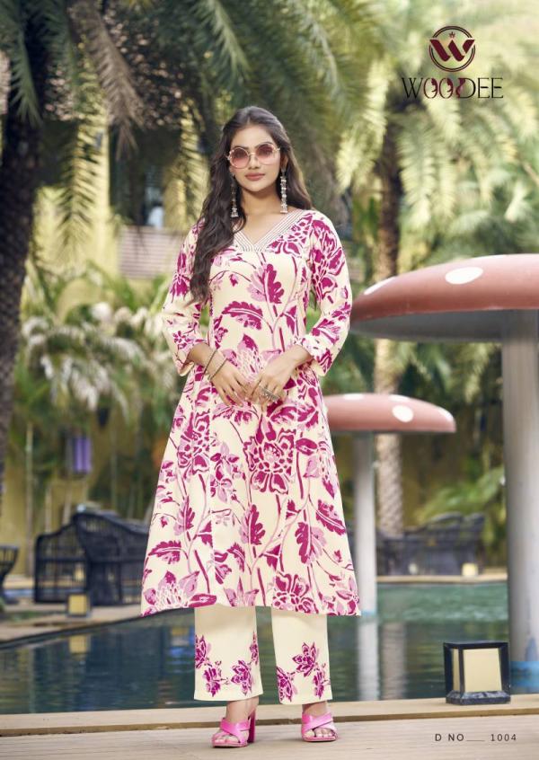 Woodee Payal Rayon Printed Co Ord Set Collection