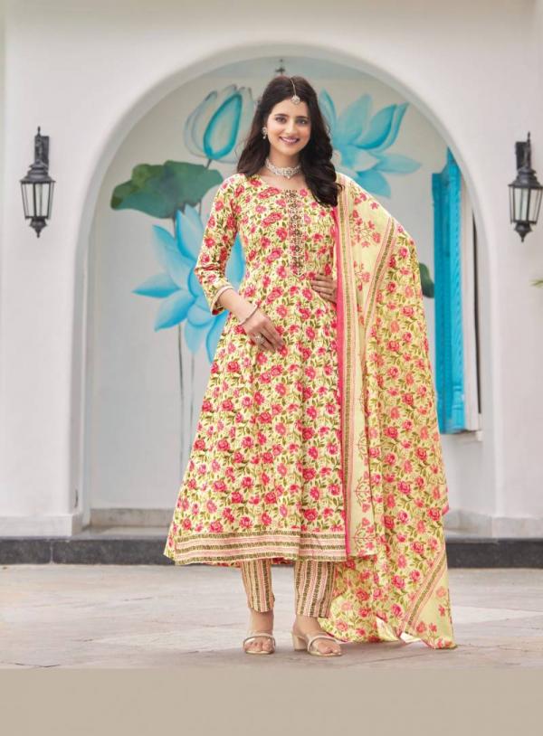 Radhika Cinderella Vol 1 Anarkali Cotton Printed Readymade Collection