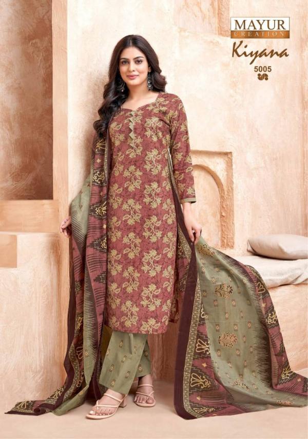 Mayur Kiyana Vol 5 Cotton Dress Material Collection