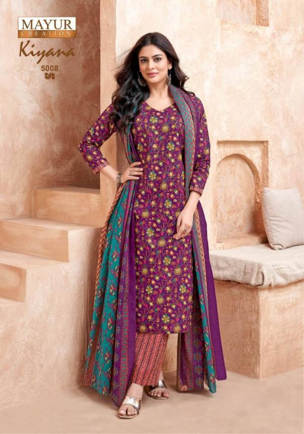 Mayur Kiyana Vol 5 Cotton Dress Material Collection