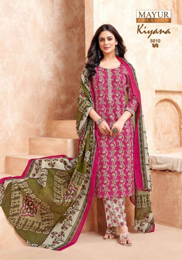 Mayur Kiyana Vol 5 Cotton Dress Material Collection