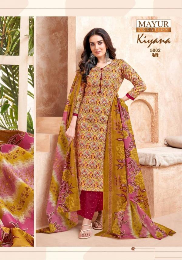 Mayur Kiyana Vol 5 Cotton Dress Material Collection