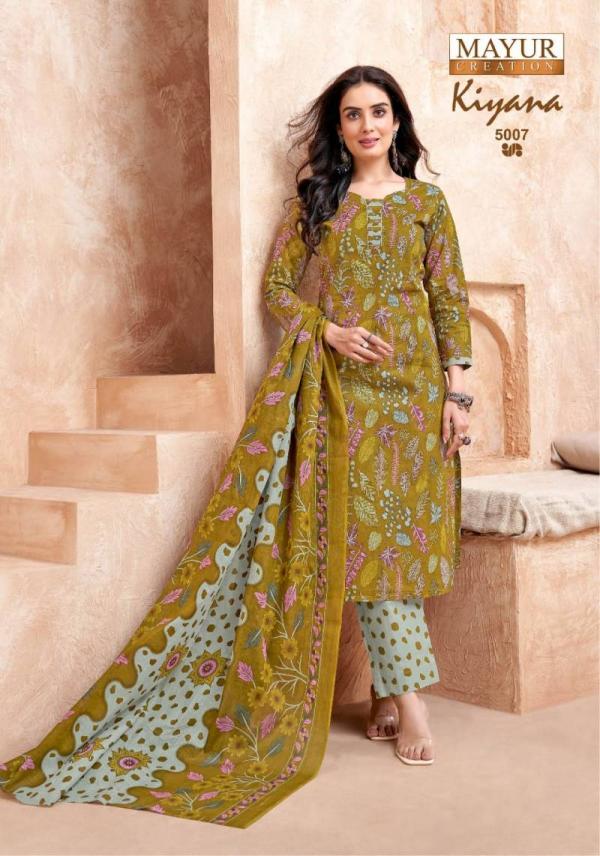 Mayur Kiyana Vol 5 Cotton Dress Material Collection