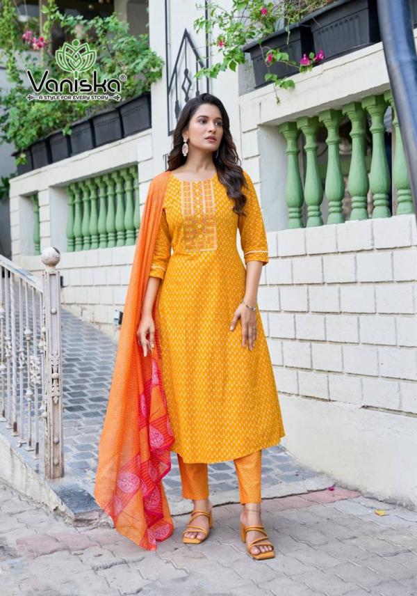 Vaniska Cotton Plus Vol 2 Cotton Printed Readymade Collection