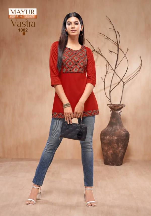 Mayur Vastra Vol 1 Cotton Short Tops Collection